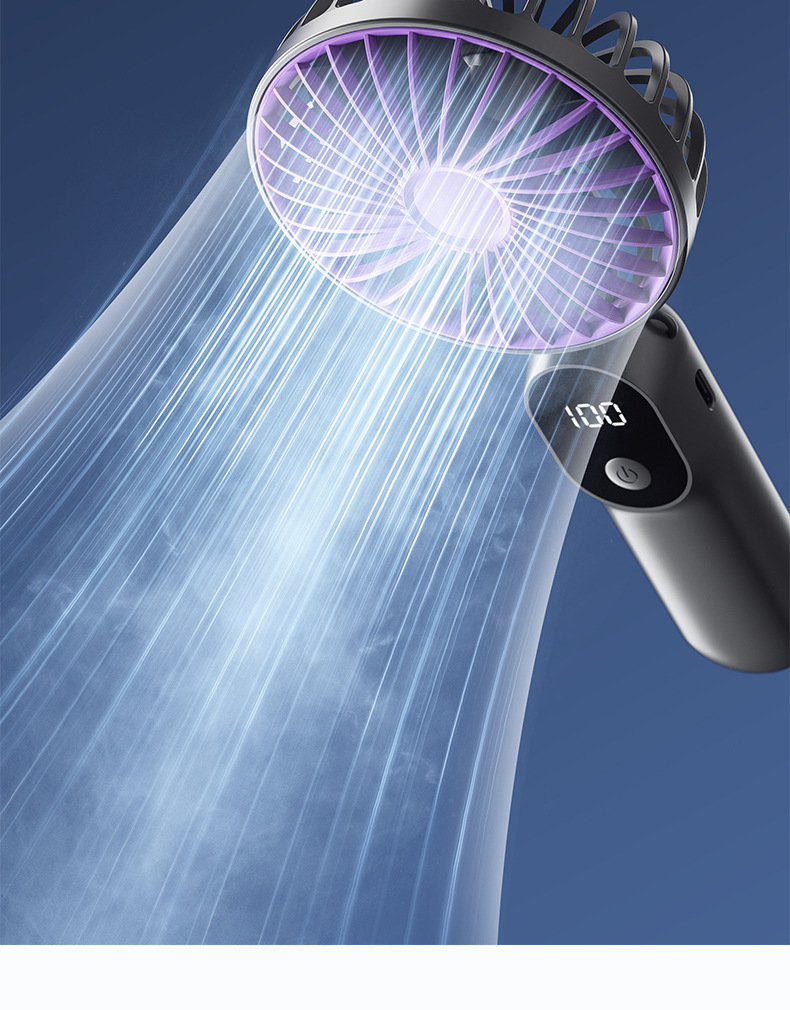 Foldable pocket neck fan