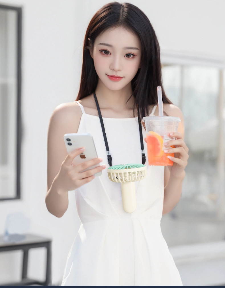 Foldable pocket neck fan