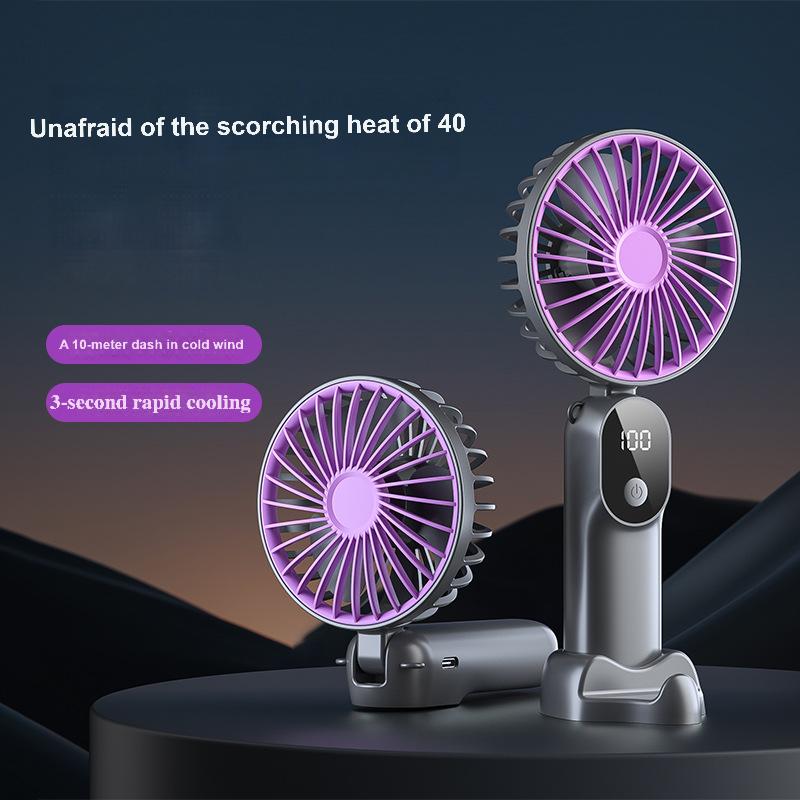 Foldable pocket neck fan & Desk fan &  Phone holder & Scented tablets